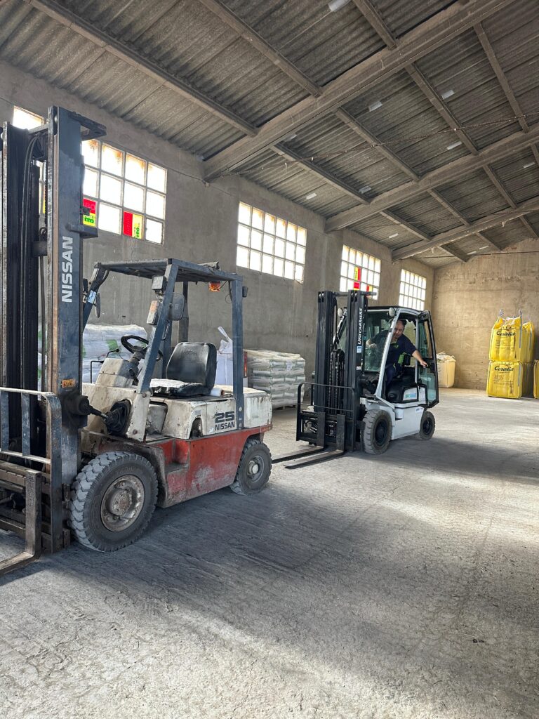 dos carretillas de segunda mano